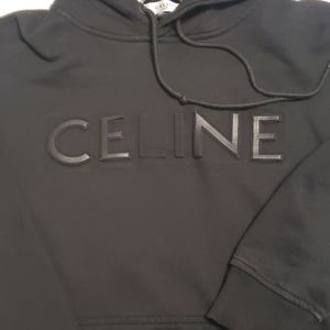 Celine Black Hoodie